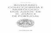 Inventário coleccionista e museólogo dos Justos de D. João II de Portugal