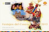 Programa Festejos del Cusco 2015