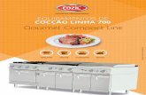 Cozil | Catálogo Gourmet Compact Line - Linha de Cocção 700