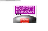 Política e Educação - Paulo Freire
