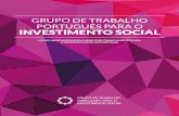 GRUPO DE TRABALHO PORTUGUÊS PARA O INVESTIMENTO SOCIAL