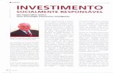 Investimento socialmente responsável. Um imperativo cívico. Uma estratégia financeira inteligente