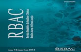 RBAC Volume 44 Nmero 1 Ano 2012
