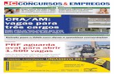 Jornal dos concursos - 24 de agosto de 2015