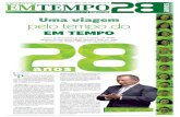Especial EM TEMPO 28 anos - 6 de setembro de 2015