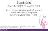 Seminário Mulheres na Política set 2015