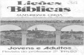 Profetas Menores: Oseias à Malaquias (Lições Bíblicas - 2º trimestre de 1993) ALUNO