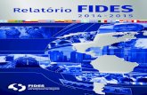 Relatório FIDES 2014 - 2015