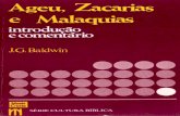 Ageu, Zacarias e Malaquias - Introdução e Comentário (J. G. Baldwin)
