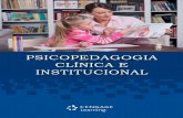 Psicopedagogia Clínica e Institucional
