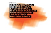 Orquestra Sinfônica Municipal de São Paulo  - Janeiro e Fevereiro  de 2016