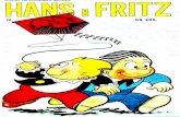 Seleções Em Quadrinhos - Hans E Fritz - Ano X - Nº 229 - Agosto 1965 - Ed. Gráfica Novo Mundo *