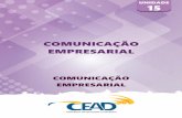 Comunicação Empresarial - Unidade15