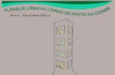 Catálogo da Exposição Flâneur Urbana: Linhas de Afeto na Cidade, de Ana Guimarães