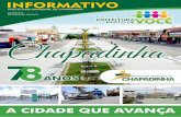 Informativo da Prefeitura de Chapadinha - Chapadinha 78 Anos - A CIDADE QUE AVANÇA