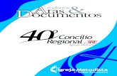Registros, Atas & Documentos - 40º Concílio Regional