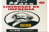 Marx, karl liberdade de imprensa
