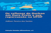 Os reflexos de Durban em Ouro Preto e sua repercussão na UFOP