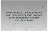 MANUAL TÉCNICO DE TUBOS DE AÇO CARBONO COM ...
