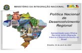 Política Nacional de Desenvolvimento Regional
