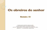 FEDERAÇÃO ESPÍRITA BRASILEIRA Estudo Aprofundado da ...