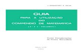 Guia para a Utilização do Compêndio de Matemática, 2º e 3º volumes