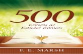 500 Esboços de Estudos Bíblicos