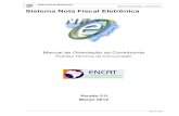 Manual de Orientação do Contribuinte - versão 5.0 - Março 2012