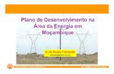 Plano de Desenvolvimento na Área da Energia em Moçambique