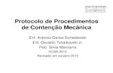 Protocolo de Procedimentos de Contenção Mecânica