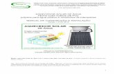 Manual do Aquecedor Solar com Tubos de PVC