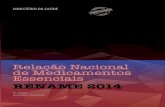 Relação Nacional de Medicamentos Essenciais : RENAME 2014