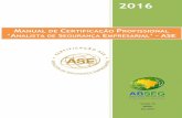 Manual de Certificação ASE