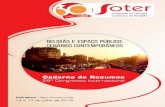 Caderno de Resumos 28º Congresso Internacional da SOTER ...