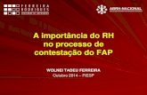 A importância do RH no processo de contestação do FAP