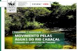 MOVIMENTO PELAS ÁGUAS DO RIO CABAÇAL
