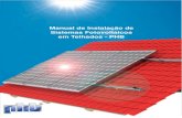 Manual de Instalação de Sistemas Fotovoltaicos em Telhados - PHB