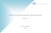Manual de gestão arquivística de documentos