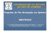 Programa de Pós-graduação em Química, UERJ