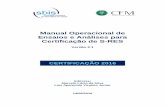 Manual Operacional de Ensaios e Análises para Certificação de S ...