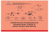 proposta pedagógica municipal para a educação infantil
