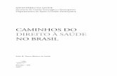 CAMINHOS DO DIREITO À SAÚDE NO BRASIL
