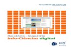 Relatório-inquérito info-Ciências digital 2011