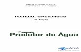 Manual Operativo do Programa Produtor de Água
