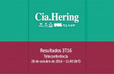 Cia. Hering - Resultados 3T16