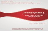 Relatório 16 – Palivizumabe para a prevenção da infecção pelo ...
