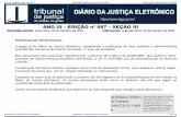 TJ-GO DIÁRIO DA JUSTIÇA ELETRÔNICO - EDIÇÃO 687 - SEÇÃO III
