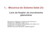 Mecânica do sistema solar II