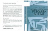 Métodos e Técnicas de Pesquisa Social. 1989