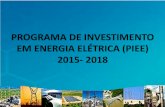 Programa de Investimento em Energia Elétrica - PIEE